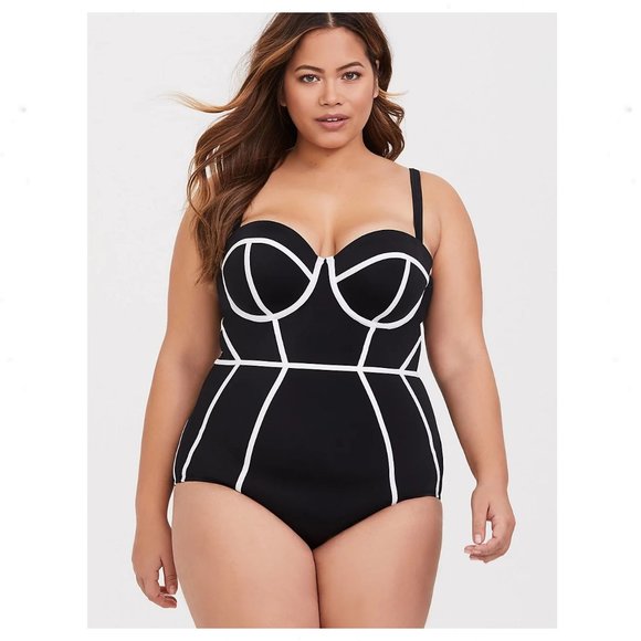 TORRID 3 One Piece Swimsuit